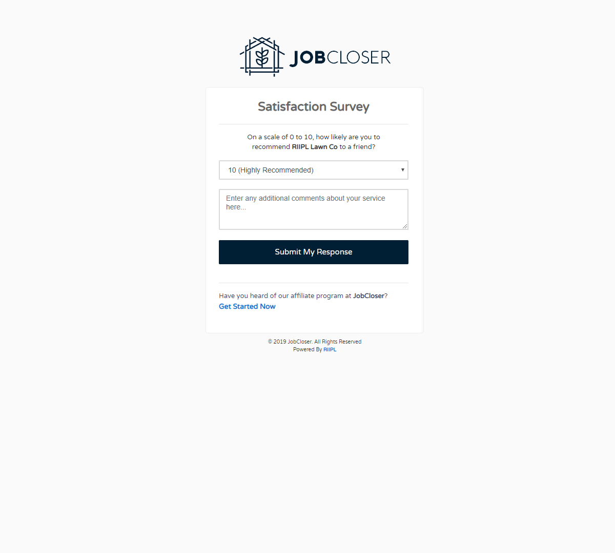 JobCloser Customer Feedback
