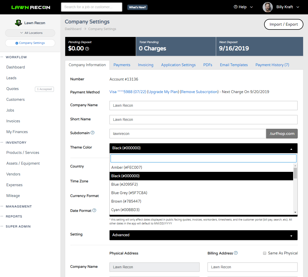 Customizing The Look Of JobCloser