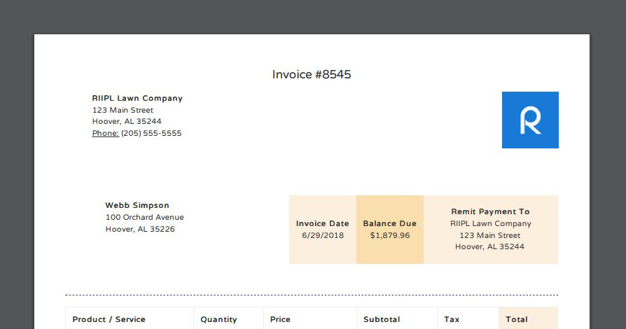 PDF Invoices & Proposals