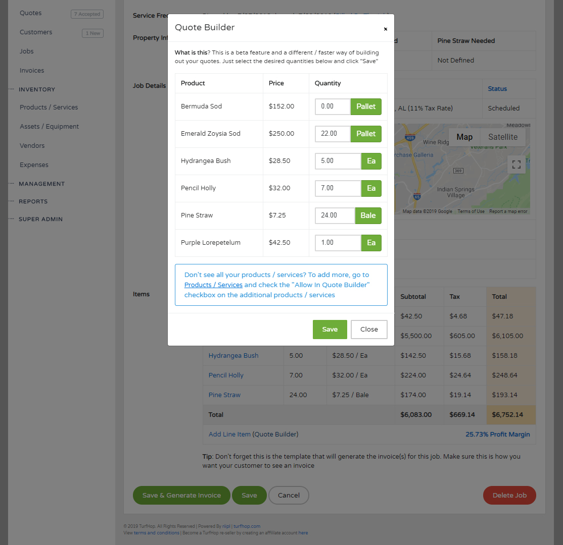 Quote Builder