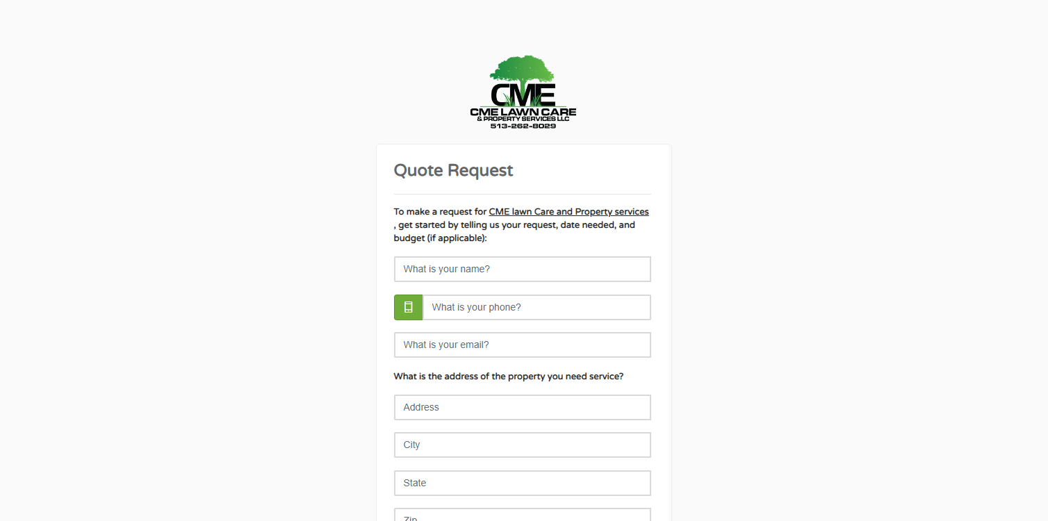 Customer Quote Requests